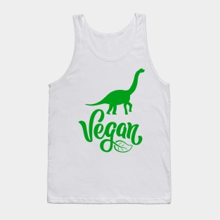 Vegetarian Dinosaur Tank Top